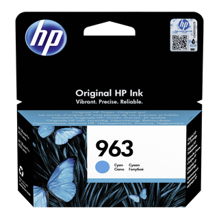 [3JA23AE] HP 963 Cyan Ink Cartridge Pour OJ9010/9013/9020