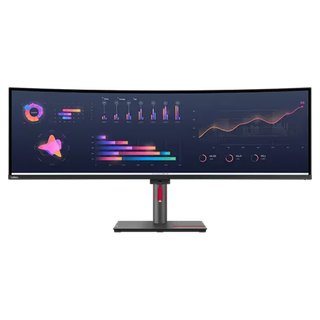 [63DBRAT1EU] Lenovo Moniteur ThinkVision P49w-20 49'' 36Mois 5K DQHD Curved Monitor with Eyesafe(IPS Black Panel,