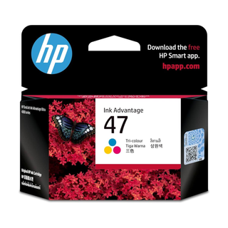 [6ZD61AE] HP 47 Tri-color Ink Cartridge 700 Pages pour DeskJet IA AIO 4927 3 Mois