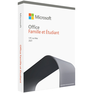 Microsoft MS Office Home and Student 2021 French Africa Only Medialess