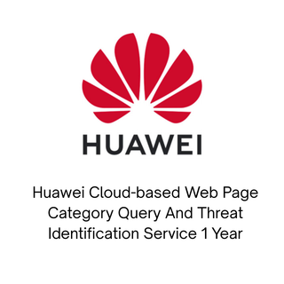 [88039DUW] Huawei Cloud-based Web Page Category Query And Threat Identification Service 1 Year