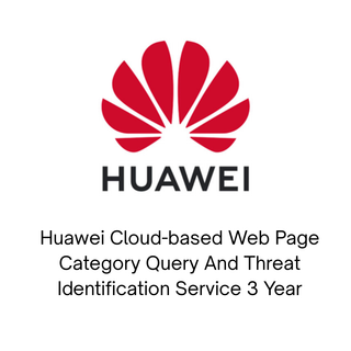 [88039DVQ] Huawei Cloud-based Web Page Category Query And Threat Identification Service 3 Year