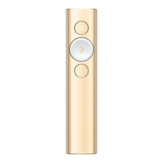 [910-004862] Logitech SpotlightÖ Presentation Remote - GOLD - 2.4GHZ/BT - N/A - EMEA-808 - LOGI