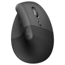 Logitech Lift Vertical Ergonomic - GRAPHITE / BLACK - 2.4GHZ/BT - EMEA - ON+OFFLINE,B2C 12M