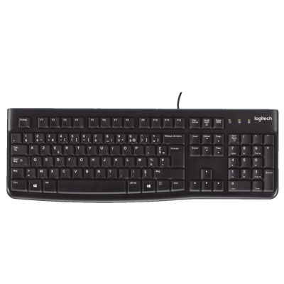 Logitech Keyboard K120 FrenchAZERTY