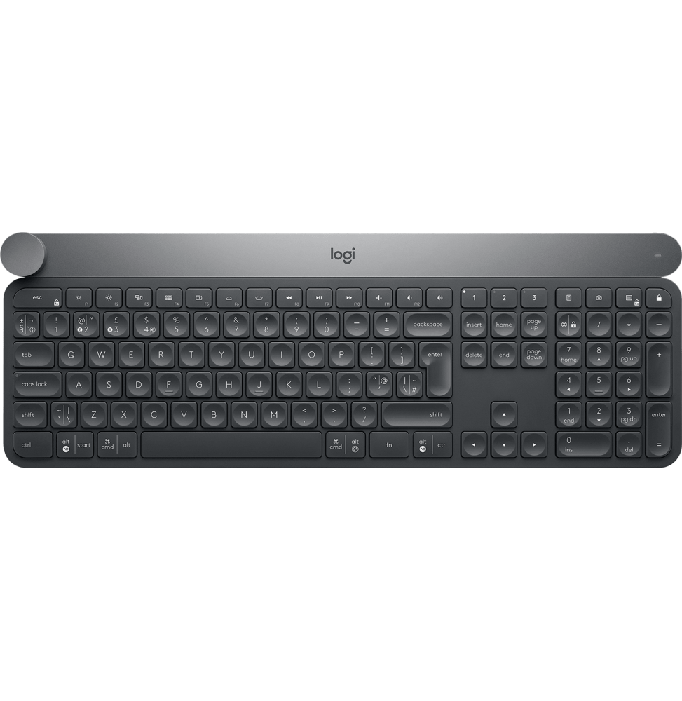 Logitech Craft Bluetooth Keyboard with input dial - GRAPHITE - FRA