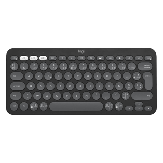 [920-011803] Logitech Pebble Keys 2 K380s - TONAL GRAPHITE - FRA - BT UNIVERSAL 12M