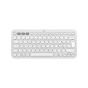 Logitech Pebble Keys 2 K380s - TONAL WHITE - FRA - BT - N/A UNIVERSAL 12M