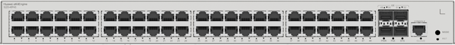 [98012379] Huawei S220-48P4S (48*10/100/1000BASE-T ports(380W PoE+), 4*GE SFP ports, built-in AC power)