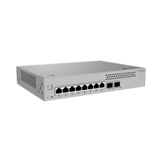 Huawei S220S-8T2J (8*10/100/1000BASE-T ports, 2*2.5GE SFP ports, built-in AC power, Fanless)