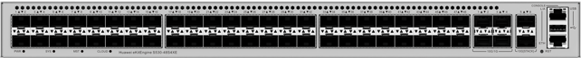 [98012558] Huawei S530-48S4XE(48*GE SFP, 4*10GE SFP+, 2*12GE stack ports, with 1*AC power module)