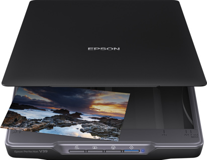 [B11B268401] Epson Perfection V39II Scanner a plat de photos et documents Micro-AB USB 2.0 Hi-Speed A4