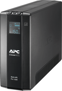 APC Back-UPS Pro 1600VA, 8 Outlets, AVR, LCD 24M